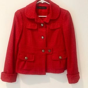 Zara Red Jacket